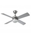 Ventilador de Techo SOFIA DC Níquel 4 Aspas Rev. Haya/Plata 2xE27