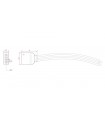 Conector RGB 4 Pines Hembra
