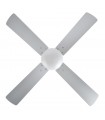 Ventilador de Techo SOFIA DC Níquel 4 Aspas Rev. Haya/Plata 2xE27