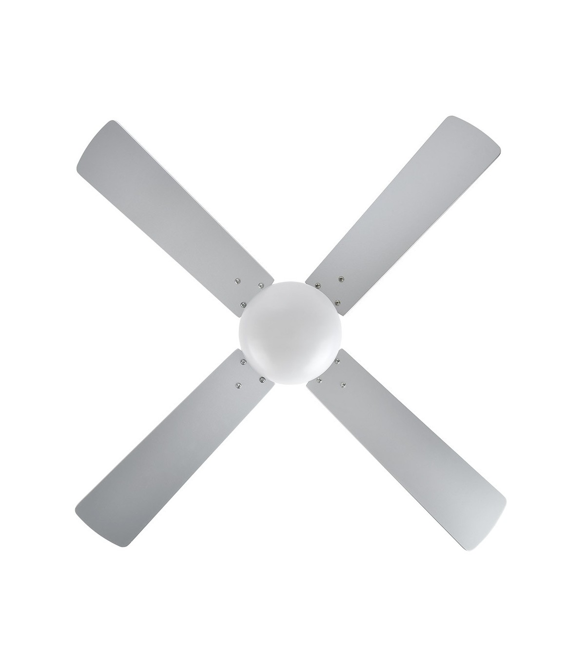 Ventilador de Techo SOFIA DC Níquel 4 Aspas Rev. Haya/Plata 2xE27