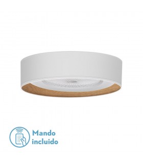 Ventilador Tania 60D AC 72W 8000Lm 5 Aspas Blanco CCT