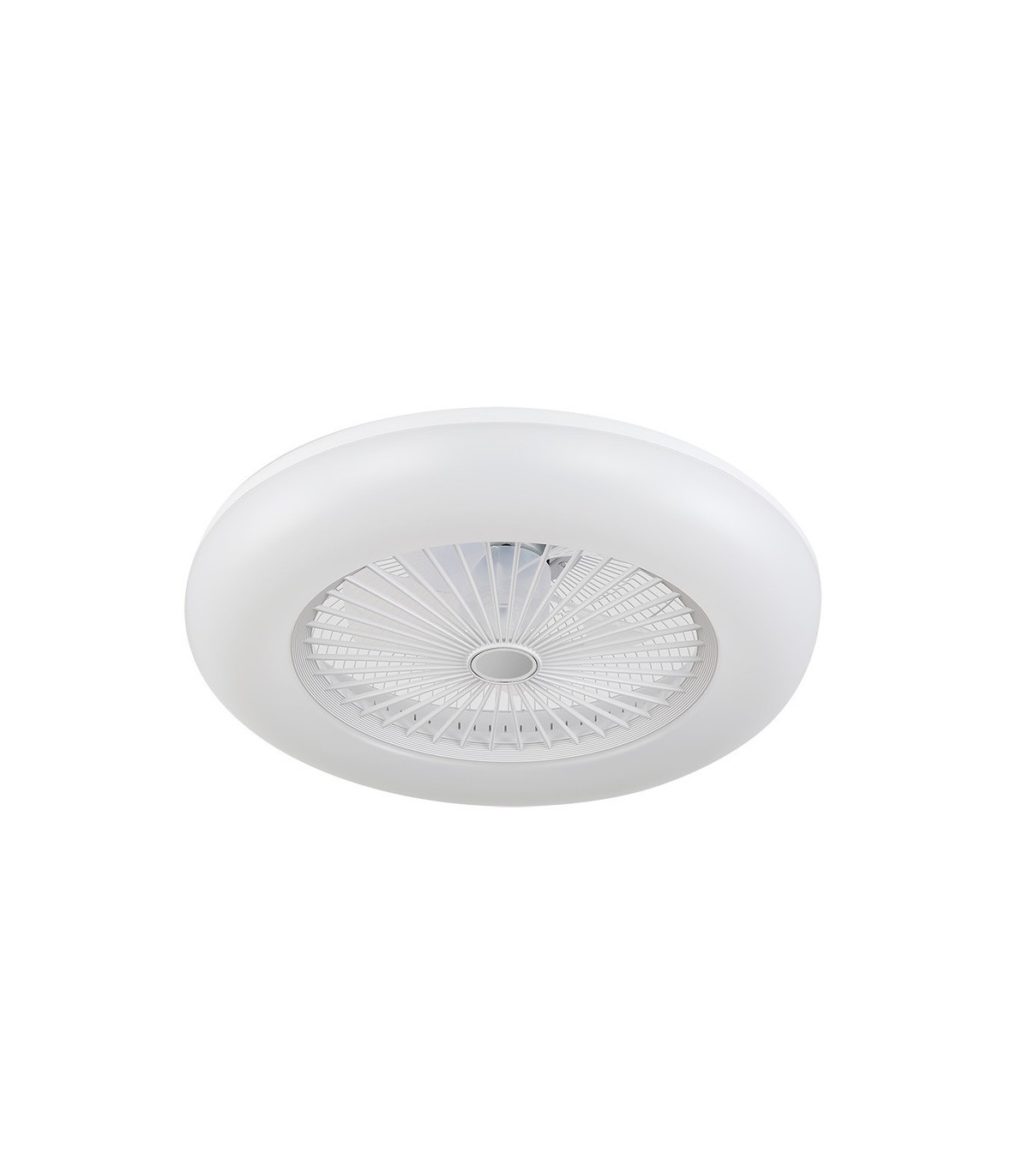Ventilador Tania 60D AC 72W 8000Lm 5 Aspas Blanco CCT