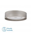 Ventilador Tania 60D AC 72W 8000Lm 5 Aspas Madera Gris CCT
