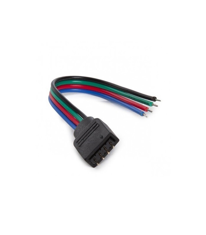 Conector RGB 4 Pines Macho