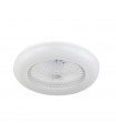 Ventilador Tania 60D AC 72W 8000Lm 5 Aspas Negro CCT