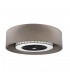 Ventilador Tania 70D DC 72W 6120Lm 5 Aspas Madera Gris CCT
