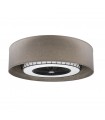Ventilador Tania 70D DC 72W 6120Lm 5 Aspas Madera Gris CCT