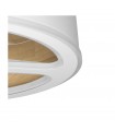 Ventilador Tatiana DC 110W 9350Lm 3 Aspas Blanco/Madera Clara CCT