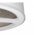 Ventilador Tatiana DC 110W 9350Lm 3 Aspas Blanco/Madera Gris CCT