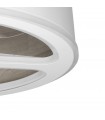 Ventilador Tatiana DC 110W 9350Lm 3 Aspas Blanco/Madera Gris CCT