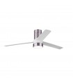 Ventilador de Techo TEO Níquel DC 24W 2950Lm 3 Aspas Blanco CCT