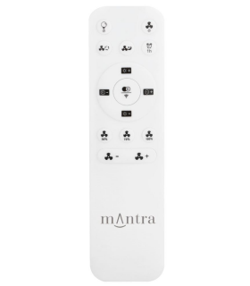 Ventilador Tibet Mini DC 70W 7700Lm Negro CCT