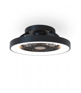 Ventilador Tibet Mini DC 70W 7700Lm Negro CCT