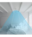 Ventilador Tonda DC 20W 2000Lm 3 Aspas Blanco/Haya CCT