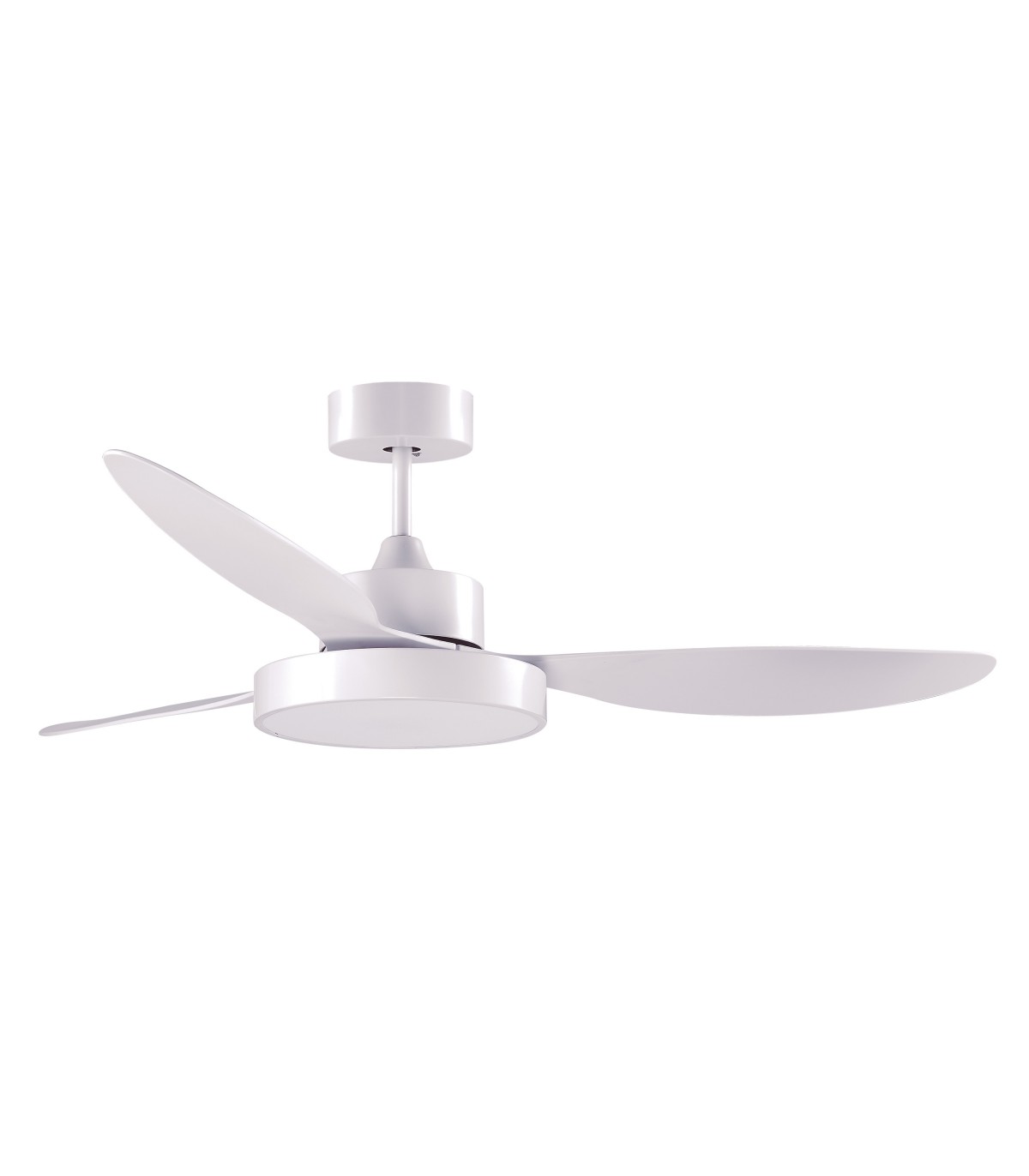 Ventilador Tulum DC 25W 2500Lm 3 Aspas Blanco CCT