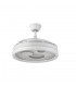 Ventilador TURIA DC 72W 6120Lm 3 Aspas Blanco CCT