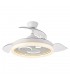 Ventilador TURIA DC 72W 6120Lm 3 Aspas Blanco CCT