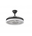 Ventilador TURIA DC 72W 6120Lm 3 Aspas Negro CCT