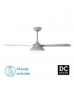 Ventilador de Techo UMI DC Gris 24W 2950Lm 3 Aspas Rev. Gris/Haya CCT