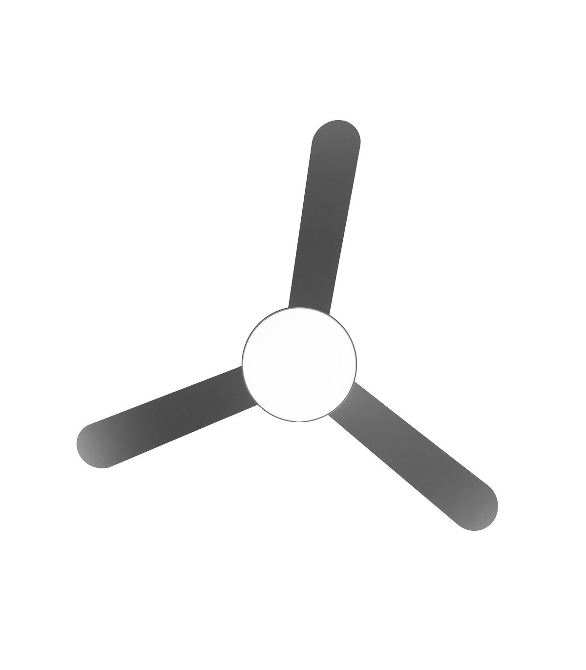 Ventilador de Techo UMI DC Gris 24W 2950Lm 3 Aspas Rev. Gris/Haya CCT