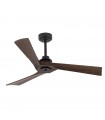 Ventilador Vulturno DC Negro 5 Aspas Roble 1xE27