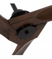 Ventilador Vulturno DC Negro 5 Aspas Roble 1xE27