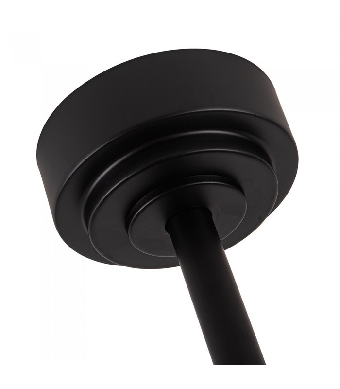Ventilador Vulturno DC Negro 5 Aspas Roble 1xE27