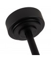 Ventilador Vulturno DC Negro 5 Aspas Roble 1xE27