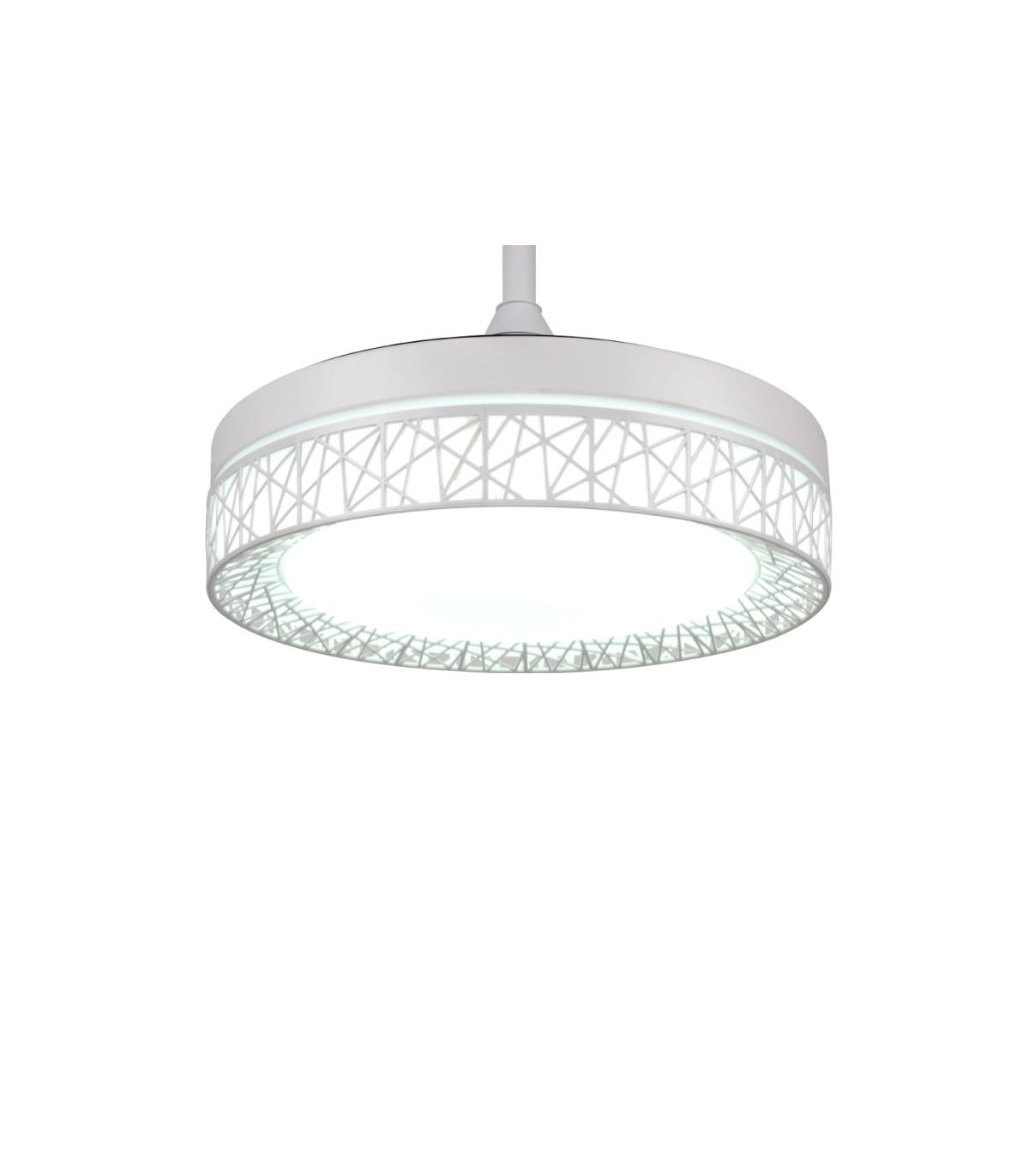 Ventilador White Aqua DC 36W 2800Lm 4 Aspas Blanco CCT