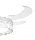 Ventilador White Aqua DC 36W 2800Lm 4 Aspas Blanco CCT