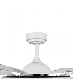 Ventilador White Aqua DC 36W 2800Lm 4 Aspas Blanco CCT