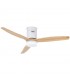 Ventilador White Energy DC Blanco 18W 1500Lm 3 Aspas Haya CCT