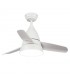 Ventilador White Silence DC 24W 2500Lm 3 Aspas Blanco CCT