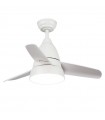 Ventilador White Silence DC 24W 2500Lm 3 Aspas Blanco CCT