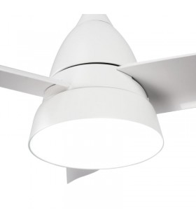 Ventilador White Silence DC 24W 2500Lm 3 Aspas Blanco CCT