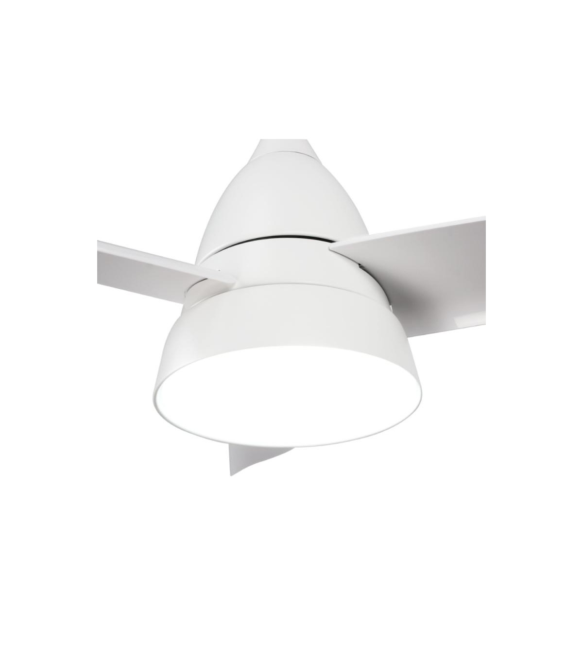 Ventilador White Silence DC 24W 2500Lm 3 Aspas Blanco CCT