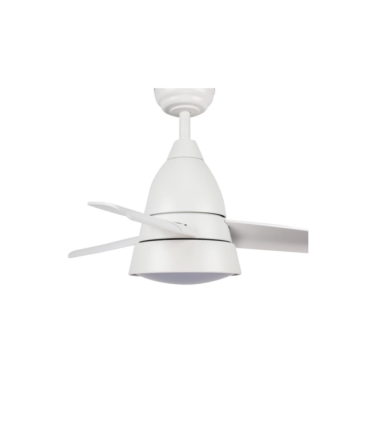 Ventilador White Silence DC 24W 2500Lm 3 Aspas Blanco CCT