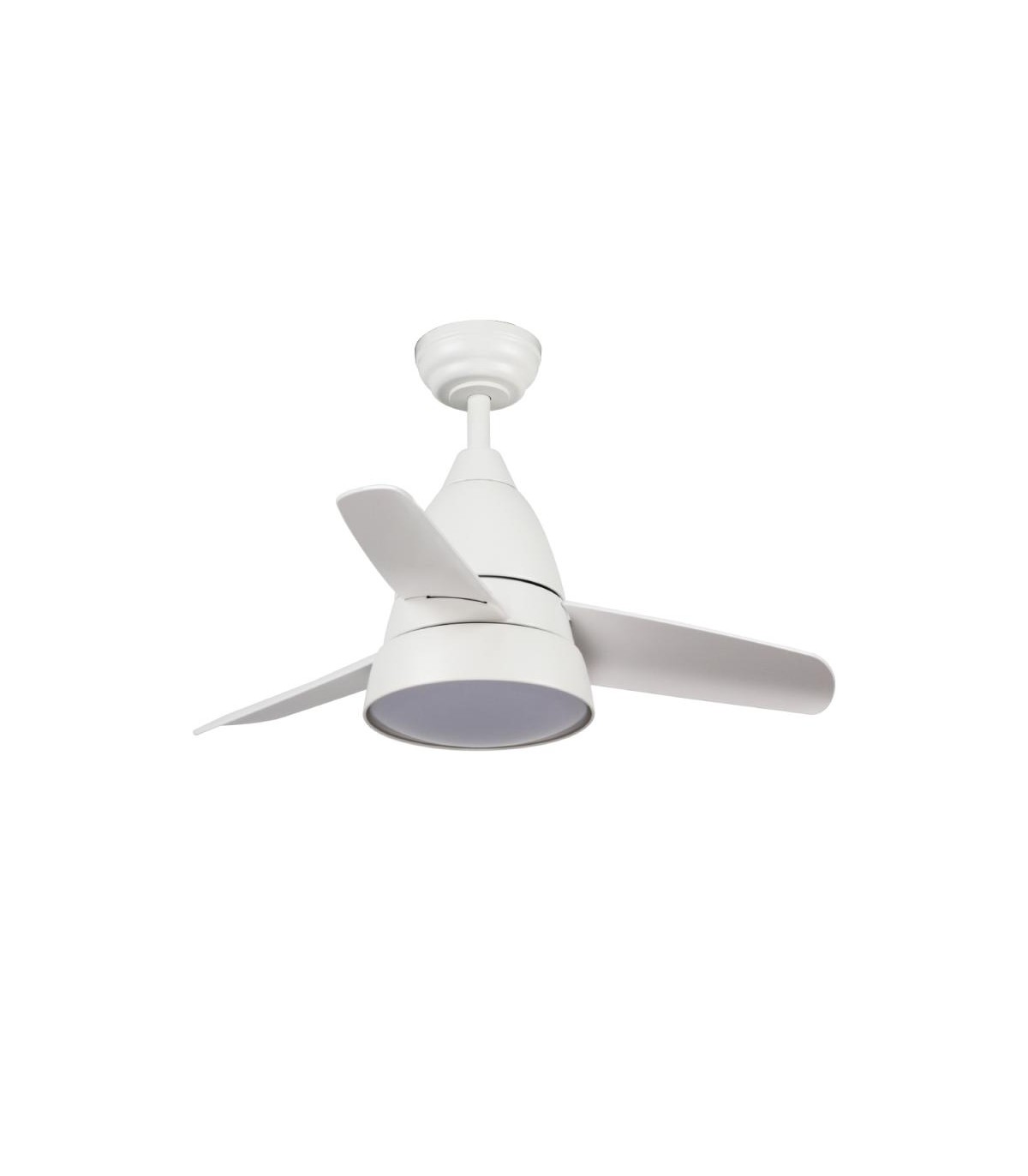 Ventilador White Silence DC 24W 2500Lm 3 Aspas Blanco CCT
