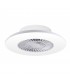 Ventilador WhitLine DC 40W 2700Lm 5 Aspas Blanco CCT