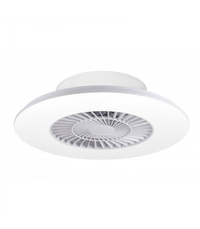 Ventilador WhitLine DC 40W 2700Lm 5 Aspas Blanco CCT