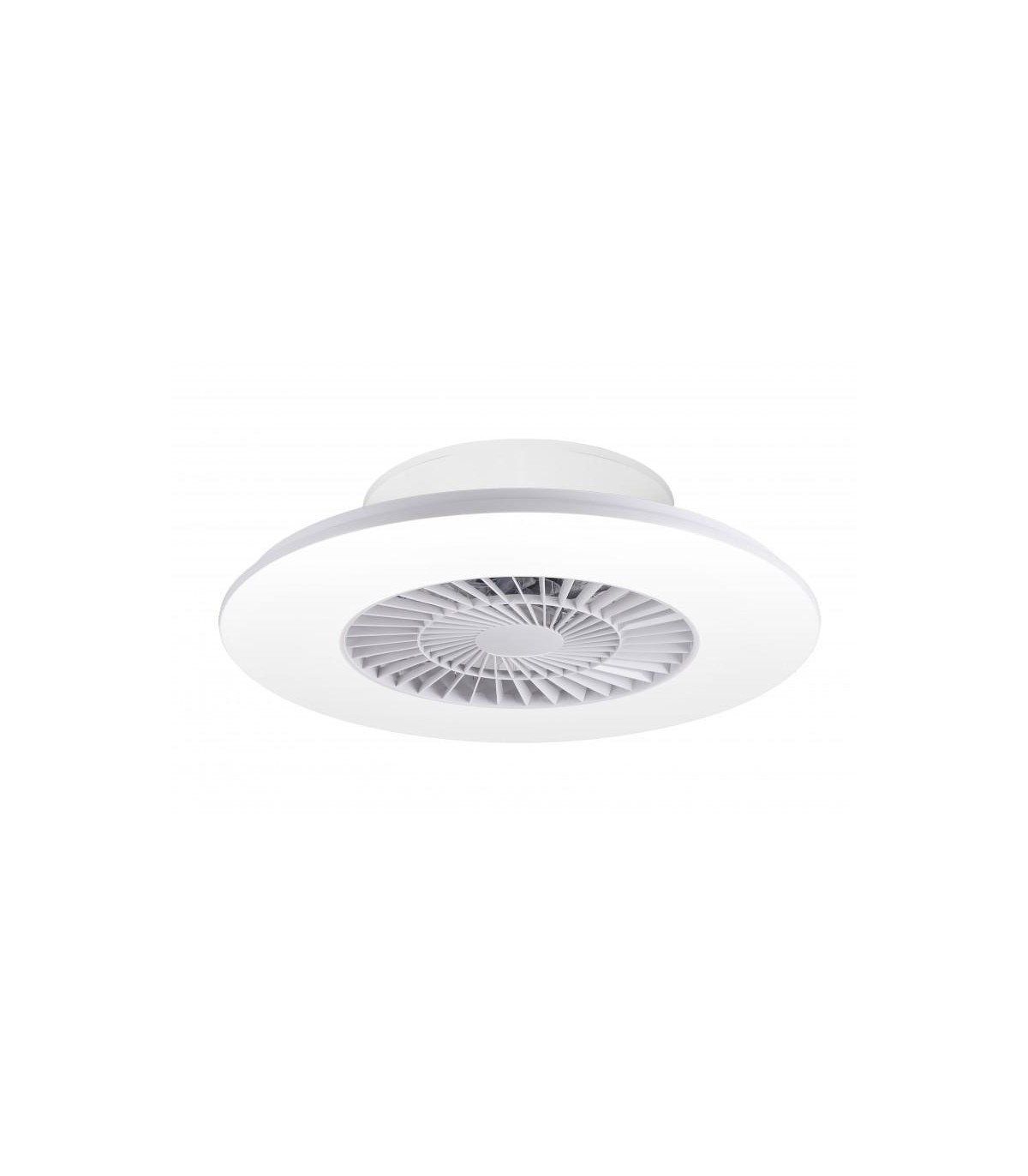 Ventilador WhitLine DC 40W 2700Lm 5 Aspas Blanco CCT