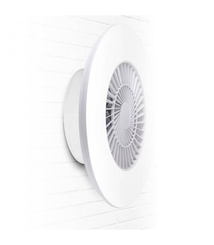 Ventilador WhitLine DC 40W 2700Lm 5 Aspas Blanco CCT