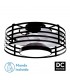 Ventilador Xaloc DC 22W 2180Lm Negro/Blanco CCT