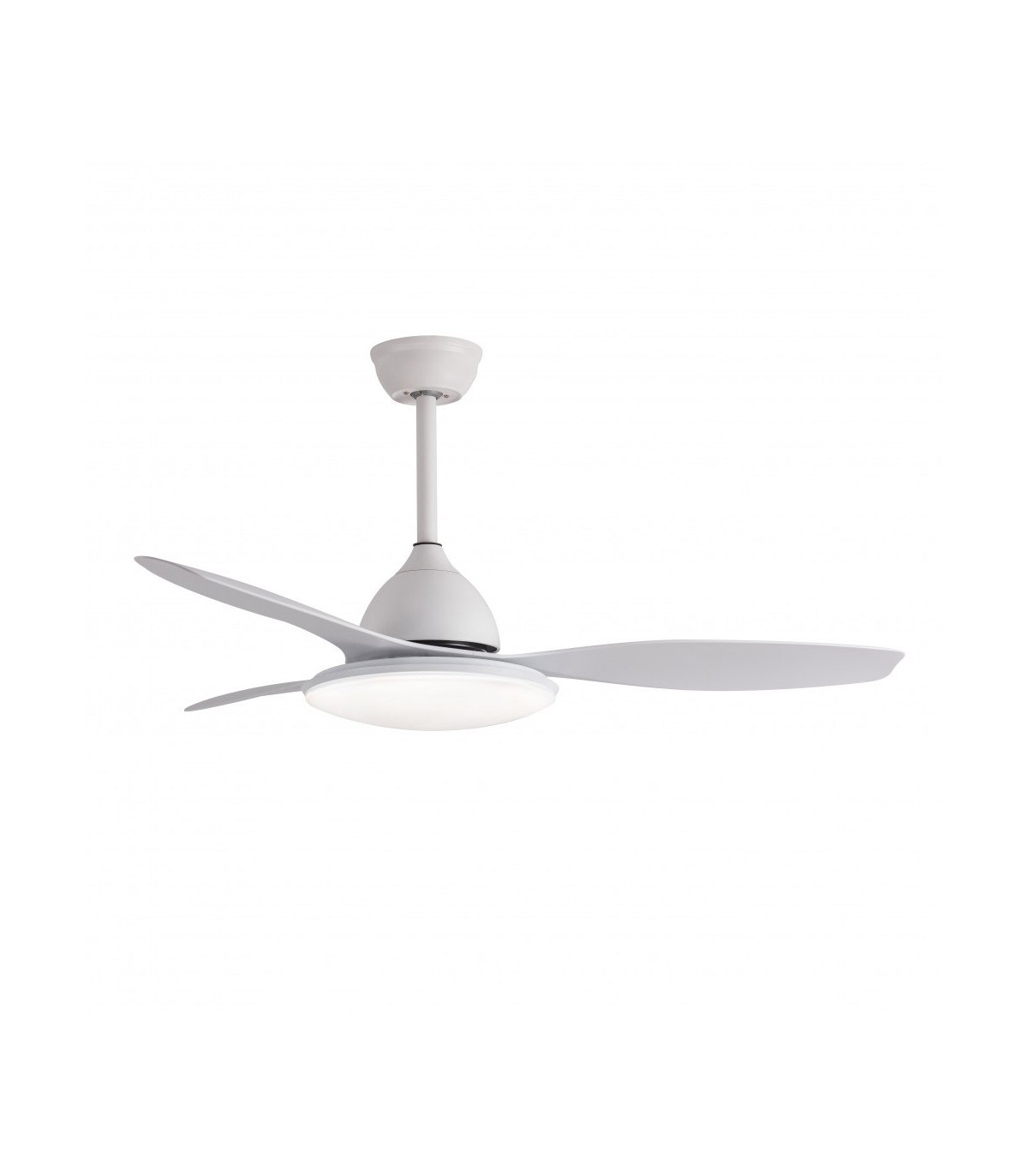 Ventilador de Techo YAEL DC Blanco 72W 7200Lm 3 Aspas Blanco CCT
