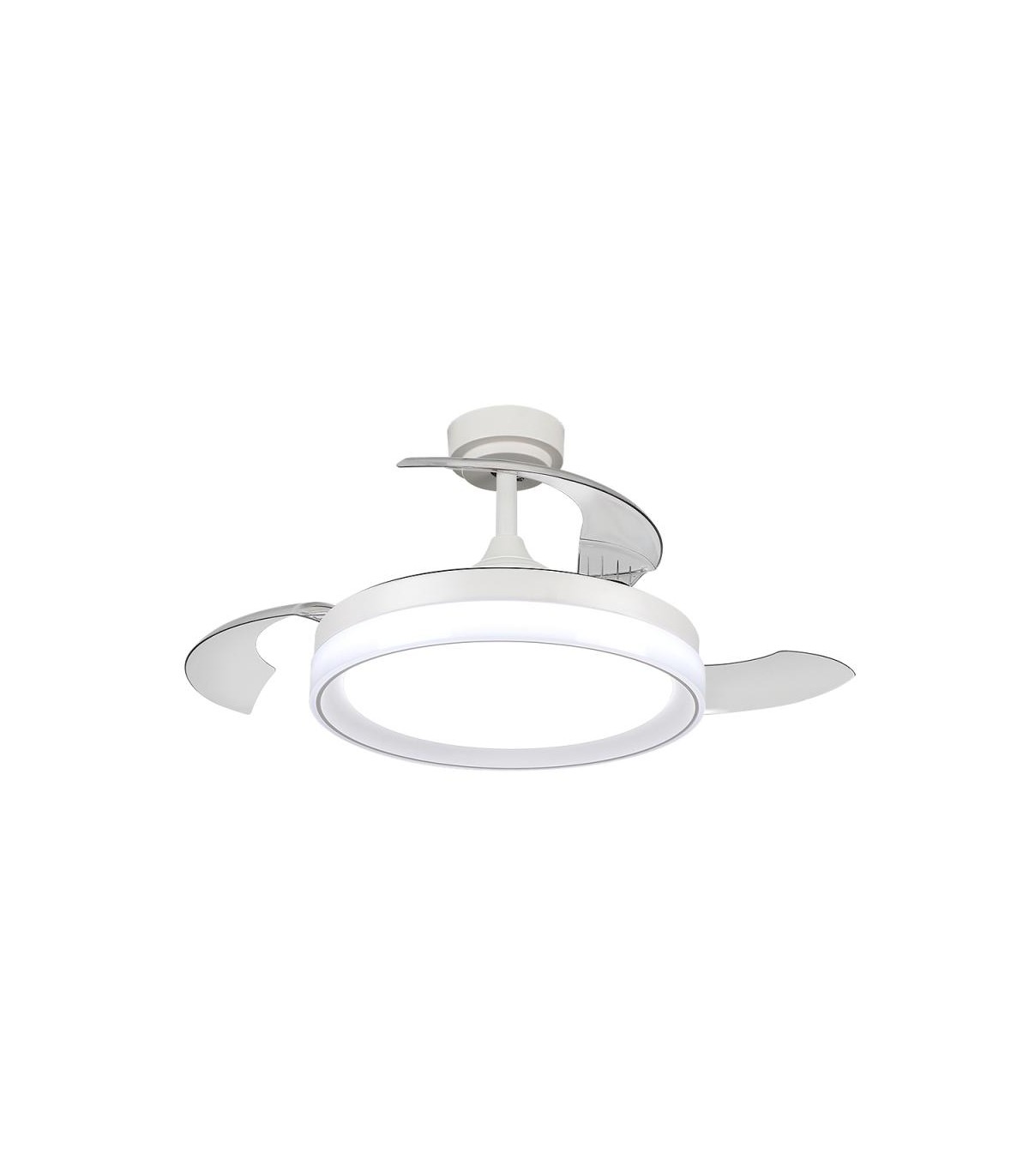 Ventilador White Yeray DC 36W 2800Lm 4 Aspas Blanco CCT