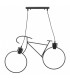 Lámpara de techo Bicycle Vintage 2xE27 IP20 Negro.