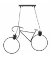Lámpara De Techo Bicycle Vintage 2xE27 IP20 Negro