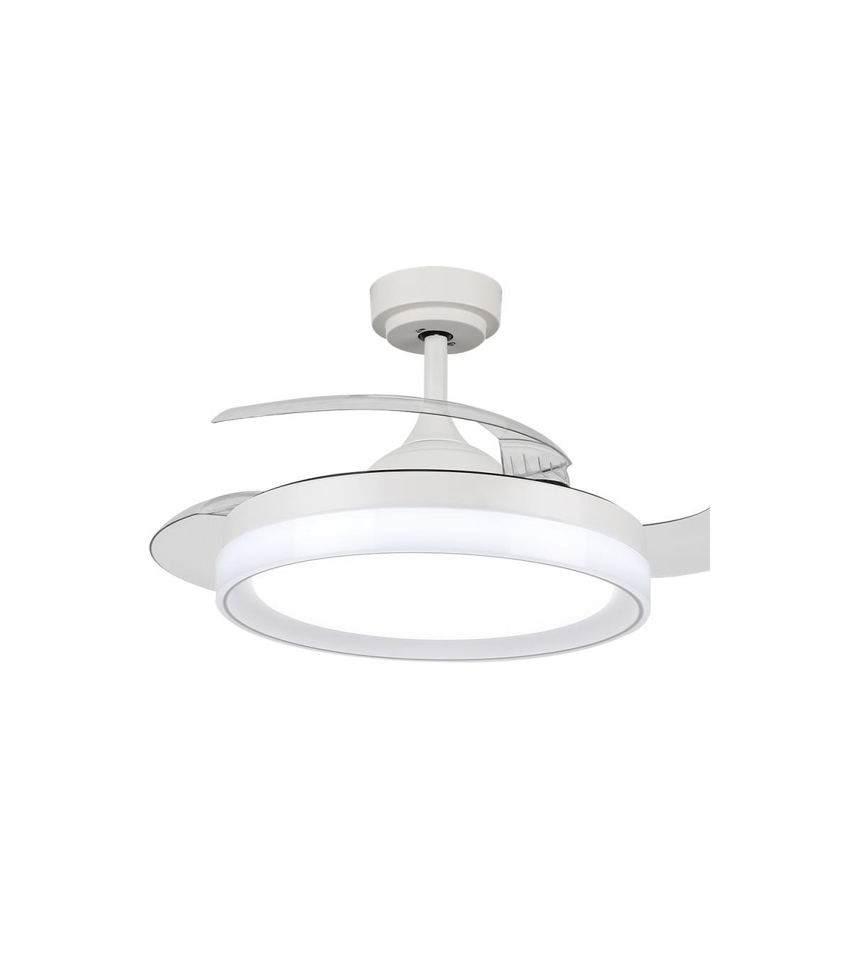 Ventilador White Yeray DC 36W 2800Lm 4 Aspas Blanco CCT