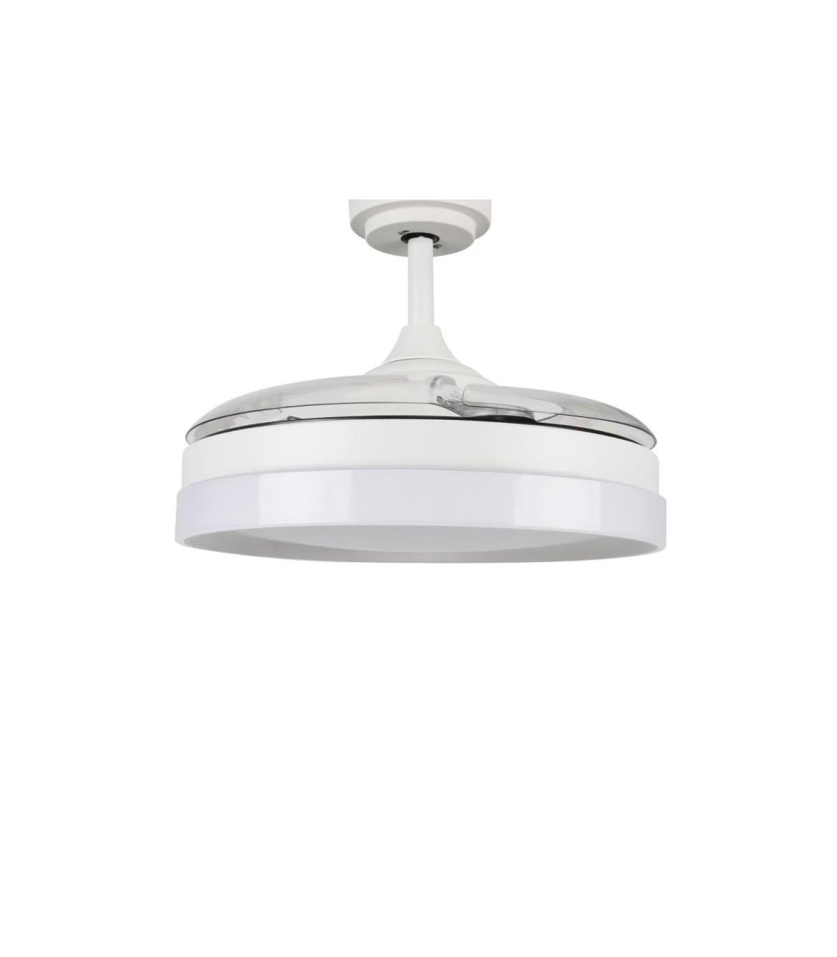 Ventilador White Yeray DC 36W 2800Lm 4 Aspas Blanco CCT
