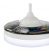 Ventilador White Yeray DC 36W 2800Lm 4 Aspas Blanco CCT
